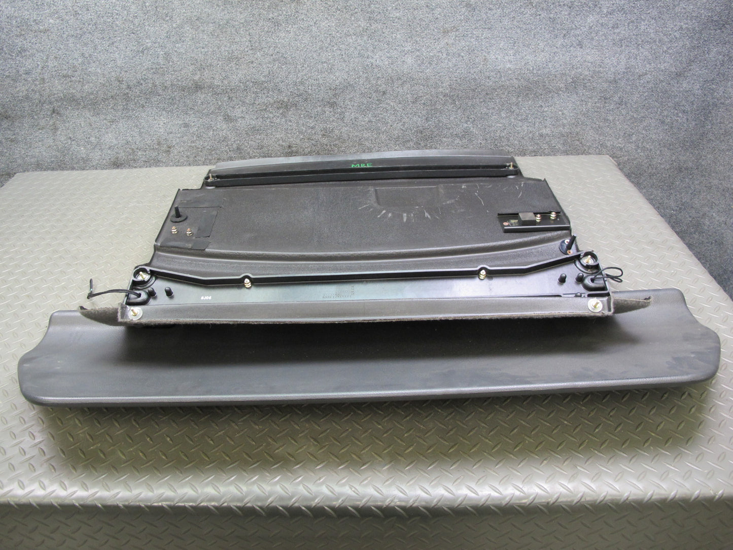 88-91 Mazda RX7 Convertible Rear Trunk Cargo Cover Wind Deflector Gray OEM