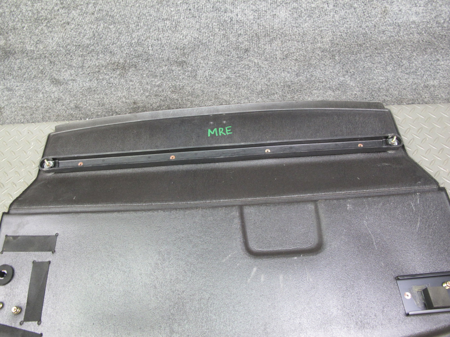 88-91 Mazda RX7 Convertible Rear Trunk Cargo Cover Wind Deflector Gray OEM
