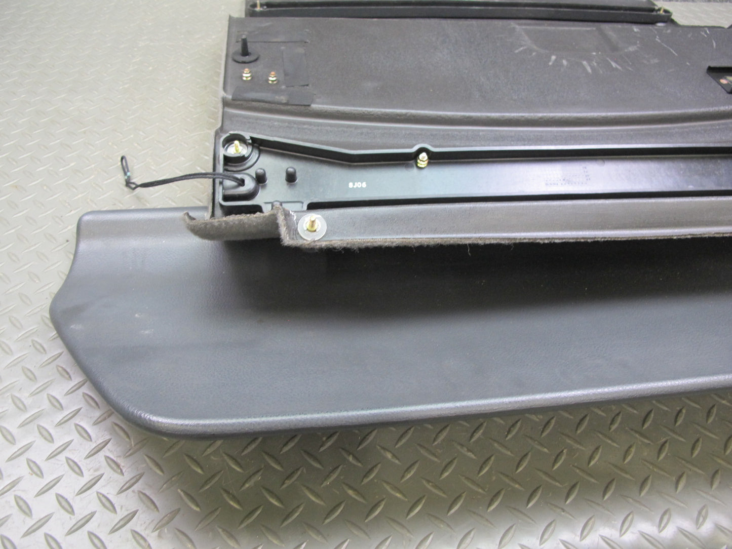 88-91 Mazda RX7 Convertible Rear Trunk Cargo Cover Wind Deflector Gray OEM