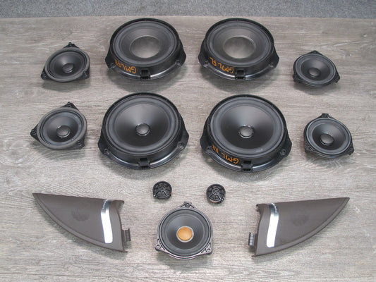 2012-2015 Mercedes W166 Ml-class Front Rear Harman Kardon Audio Speaker Set
