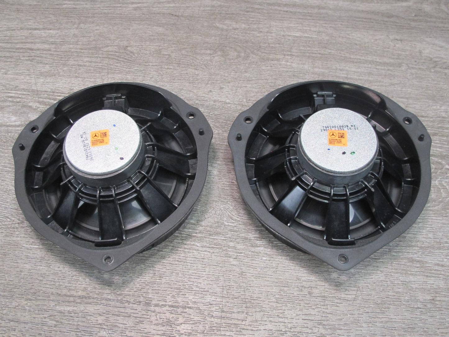 2012-2015 Mercedes W166 Ml-class Front Rear Harman Kardon Audio Speaker Set
