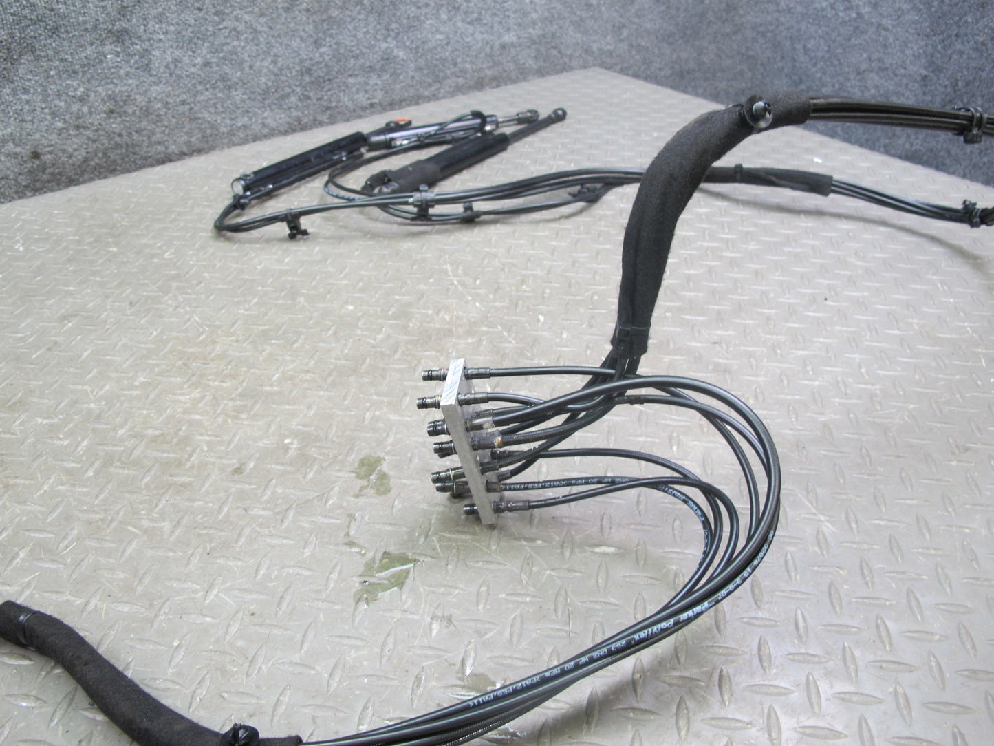 07-11 Bentley Continental GTC Convertible TOP Roof Cylinder Cable Set