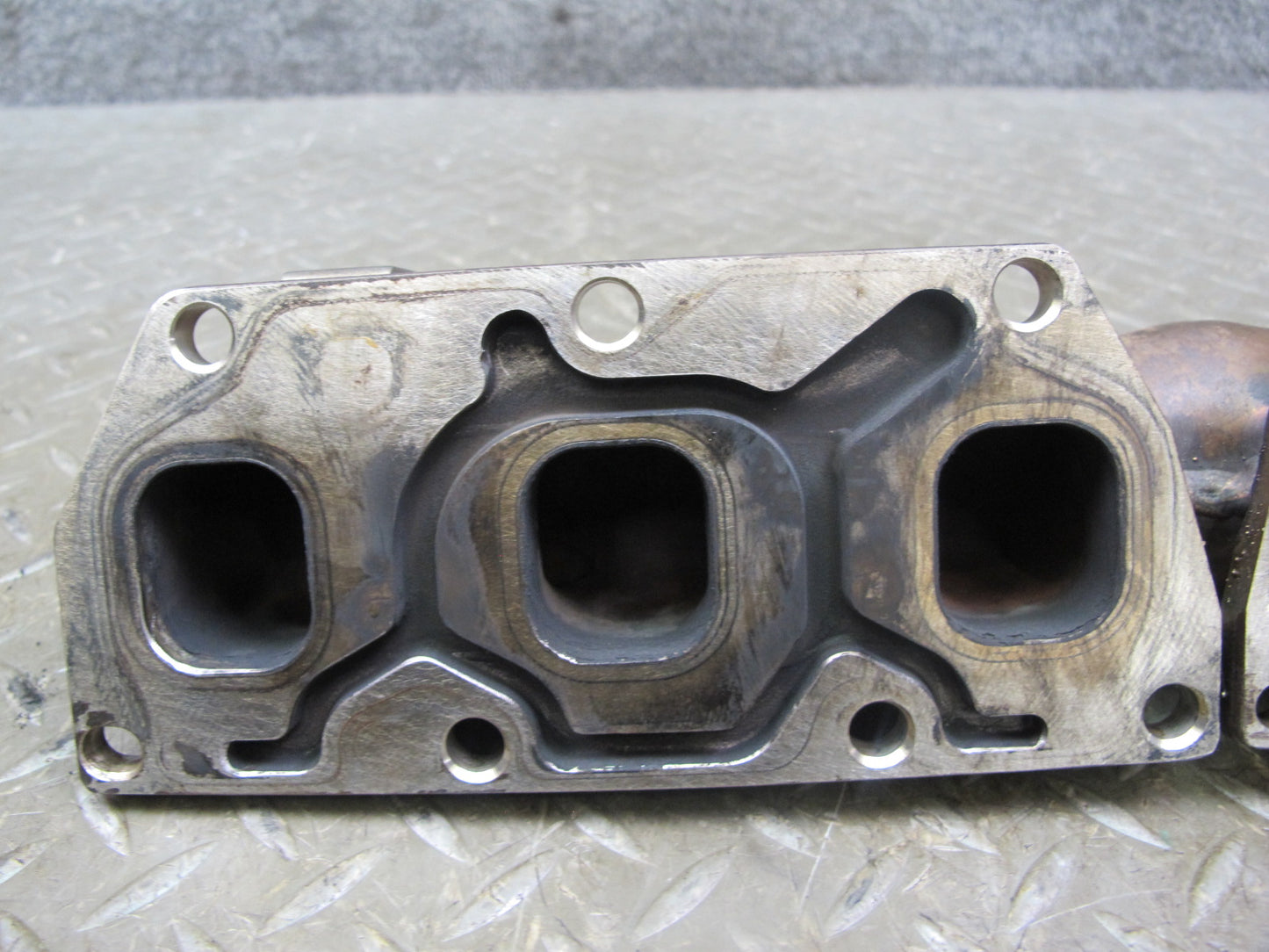 03-12 Bentley Continental GTC GT Flying Spur 6.0 Right Exhaust Manifold w Sensor