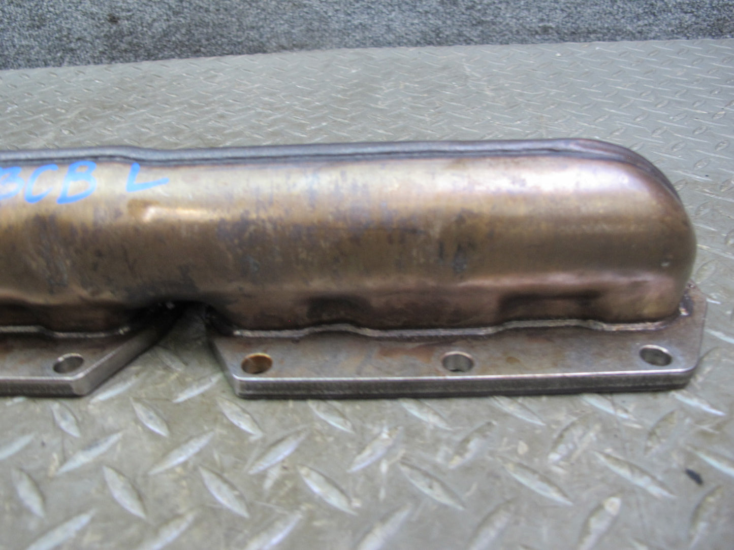 03-12 Bentley Continental GTC GT Flying Spur 6.0 Left Exhaust Manifold w Sensor