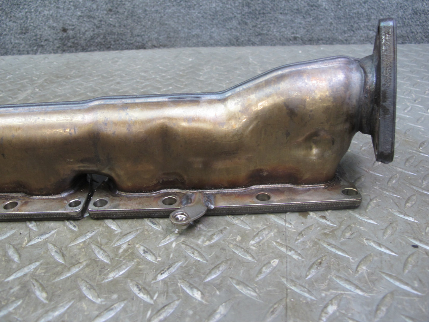 03-12 Bentley Continental GTC GT Flying Spur 6.0 Left Exhaust Manifold w Sensor