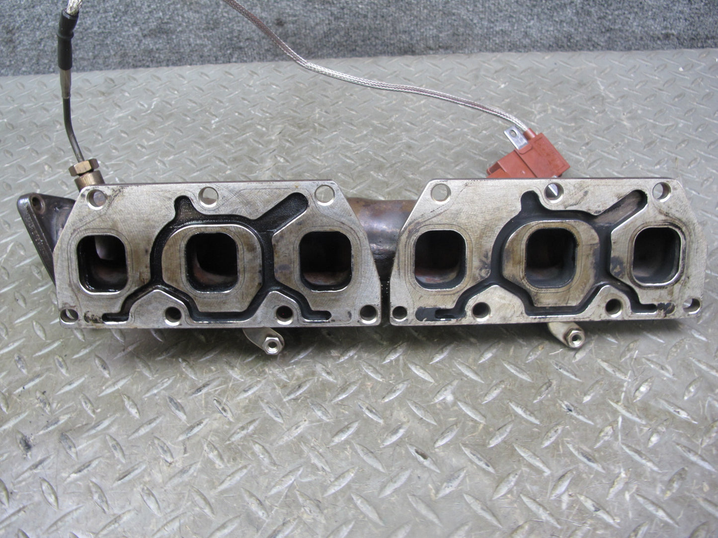 03-12 Bentley Continental GTC GT Flying Spur 6.0 Left Exhaust Manifold w Sensor