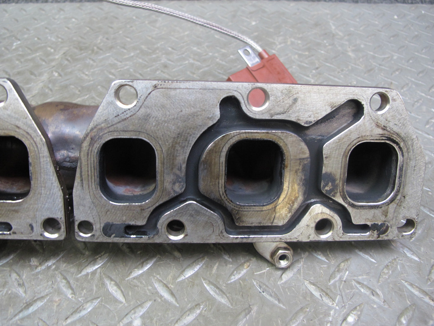 03-12 Bentley Continental GTC GT Flying Spur 6.0 Left Exhaust Manifold w Sensor