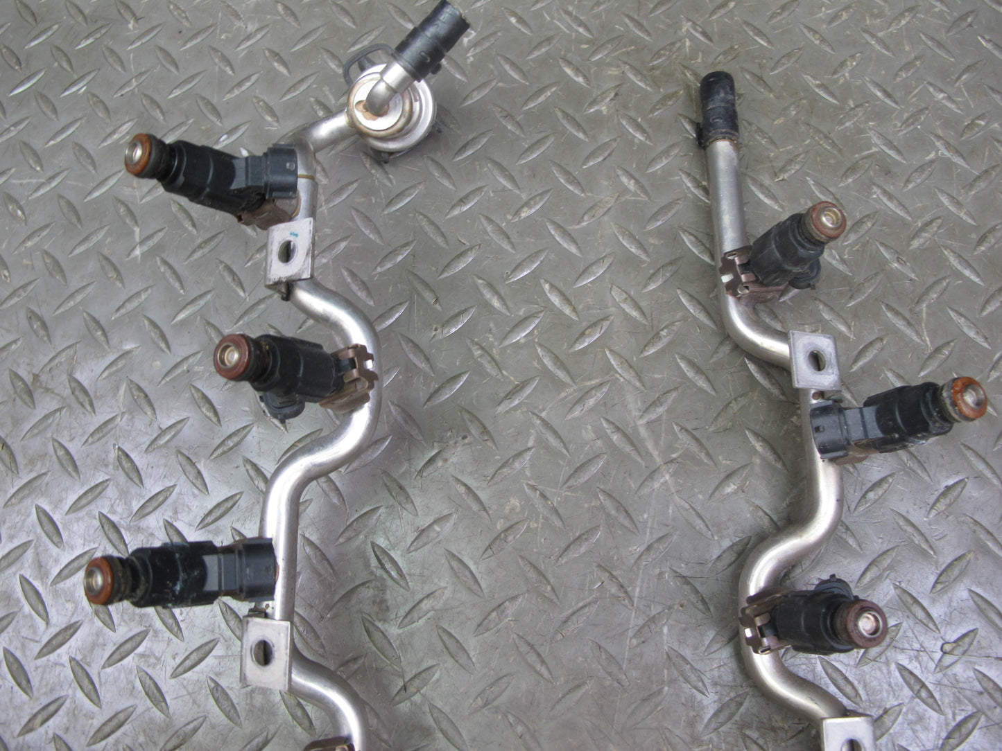 03-10 Bentley Continental GTC GT Flying Spur 6.0L Fuel Rail Injector Set 37k