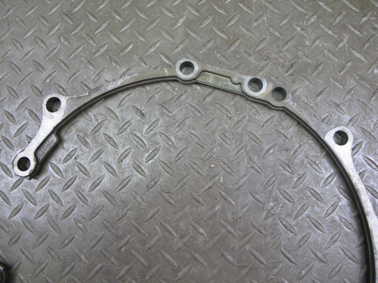 03-10 Bentley Continental A/T Automatic Transmission Mounting Spacer Ring Plate