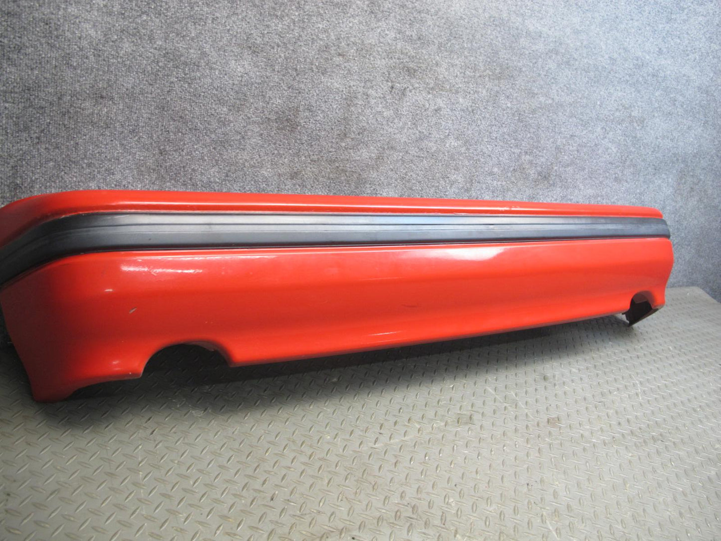 86-88 Mazda RX7 Rear Bumper Cover Dual Exhaust w Impact Foam Absorber OEM
