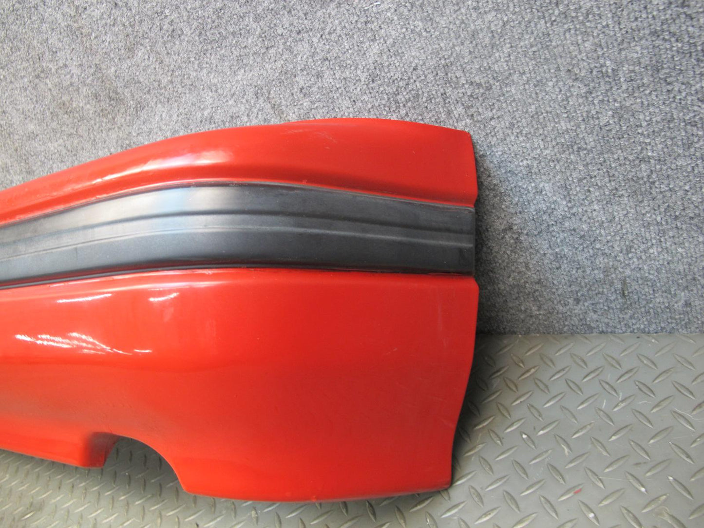 86-88 Mazda RX7 Rear Bumper Cover Dual Exhaust w Impact Foam Absorber OEM
