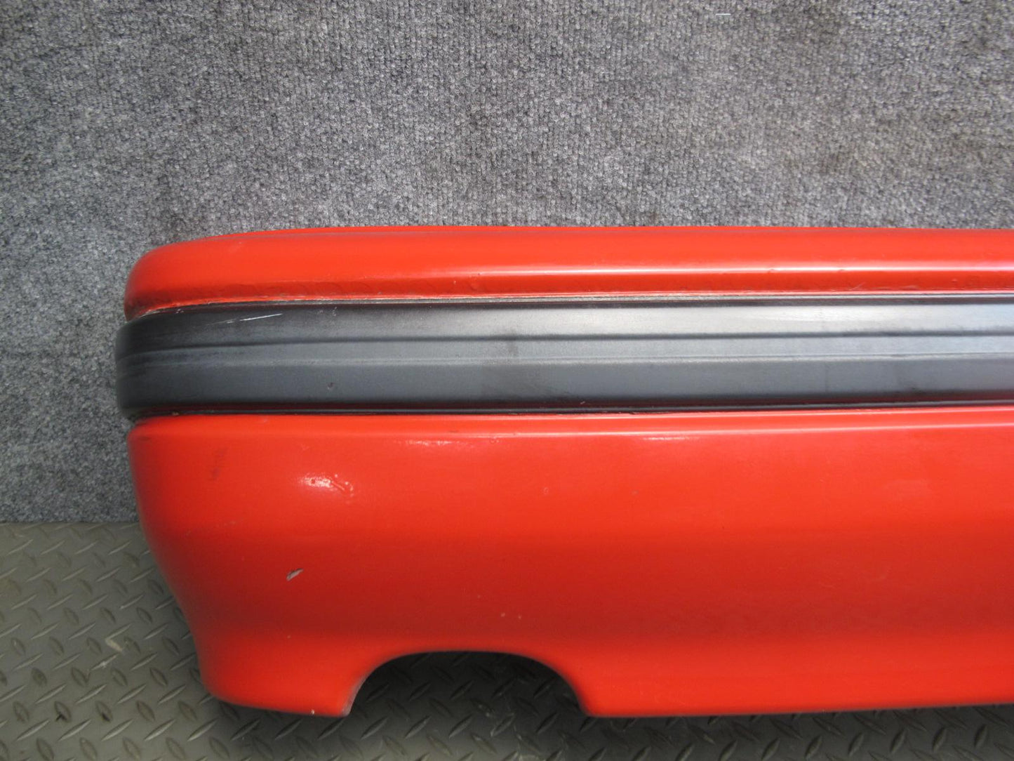86-88 Mazda RX7 Rear Bumper Cover Dual Exhaust w Impact Foam Absorber OEM
