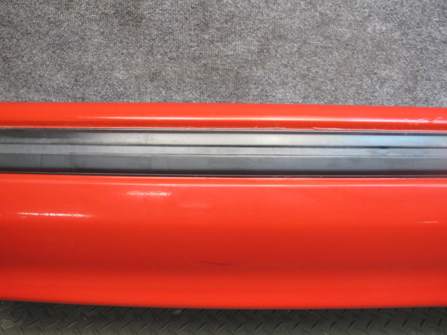 86-88 Mazda RX7 Rear Bumper Cover Dual Exhaust w Impact Foam Absorber OEM