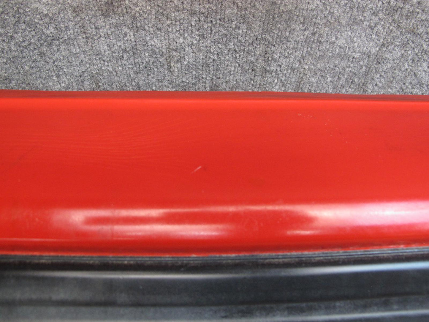 86-88 Mazda RX7 Rear Bumper Cover Dual Exhaust w Impact Foam Absorber OEM