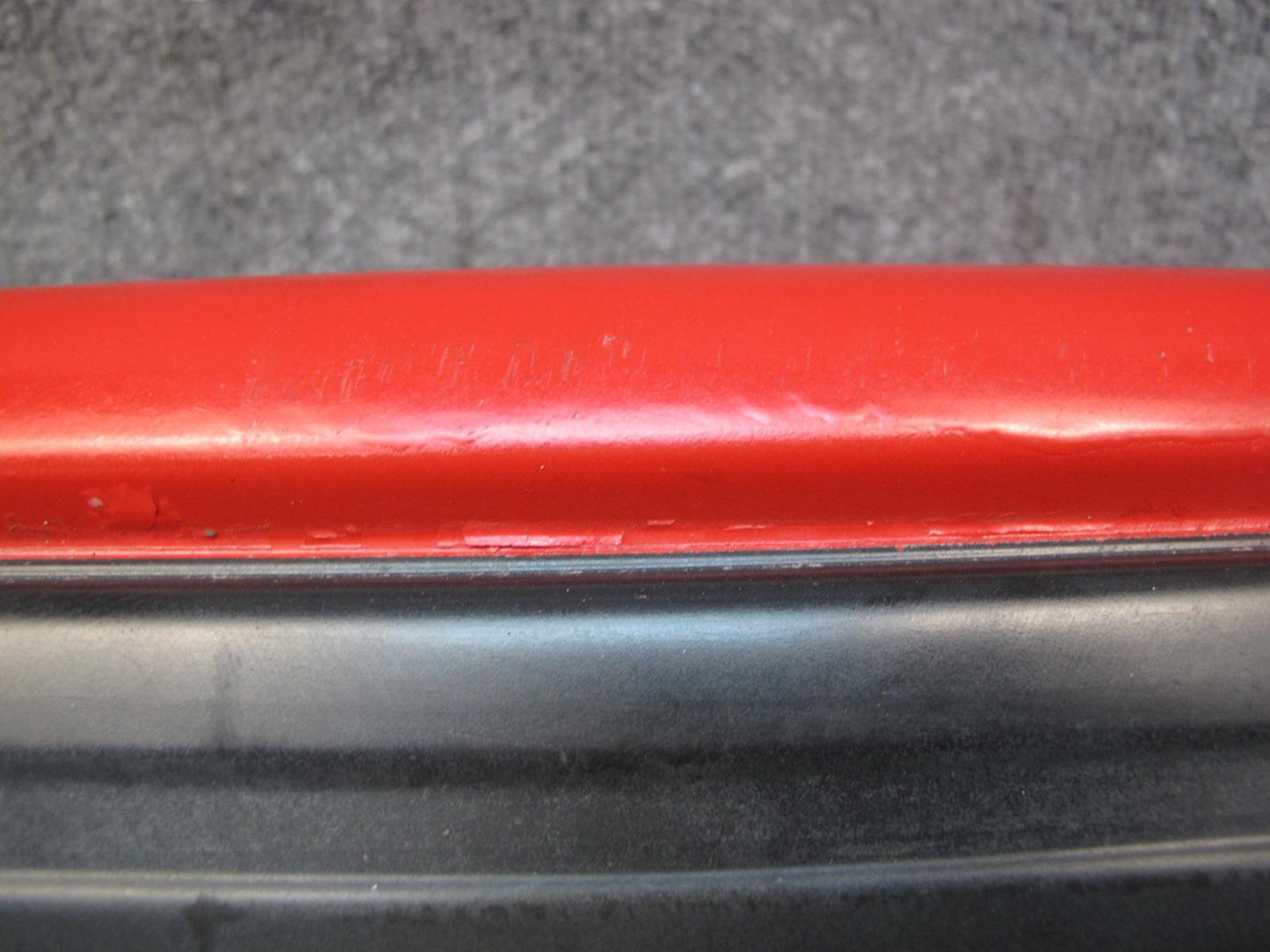 86-88 Mazda RX7 Rear Bumper Cover Dual Exhaust w Impact Foam Absorber OEM