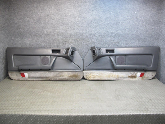 1988 Mazda RX7 Convertible Left & Right Door Interior Trim Cover Panel Set OEM