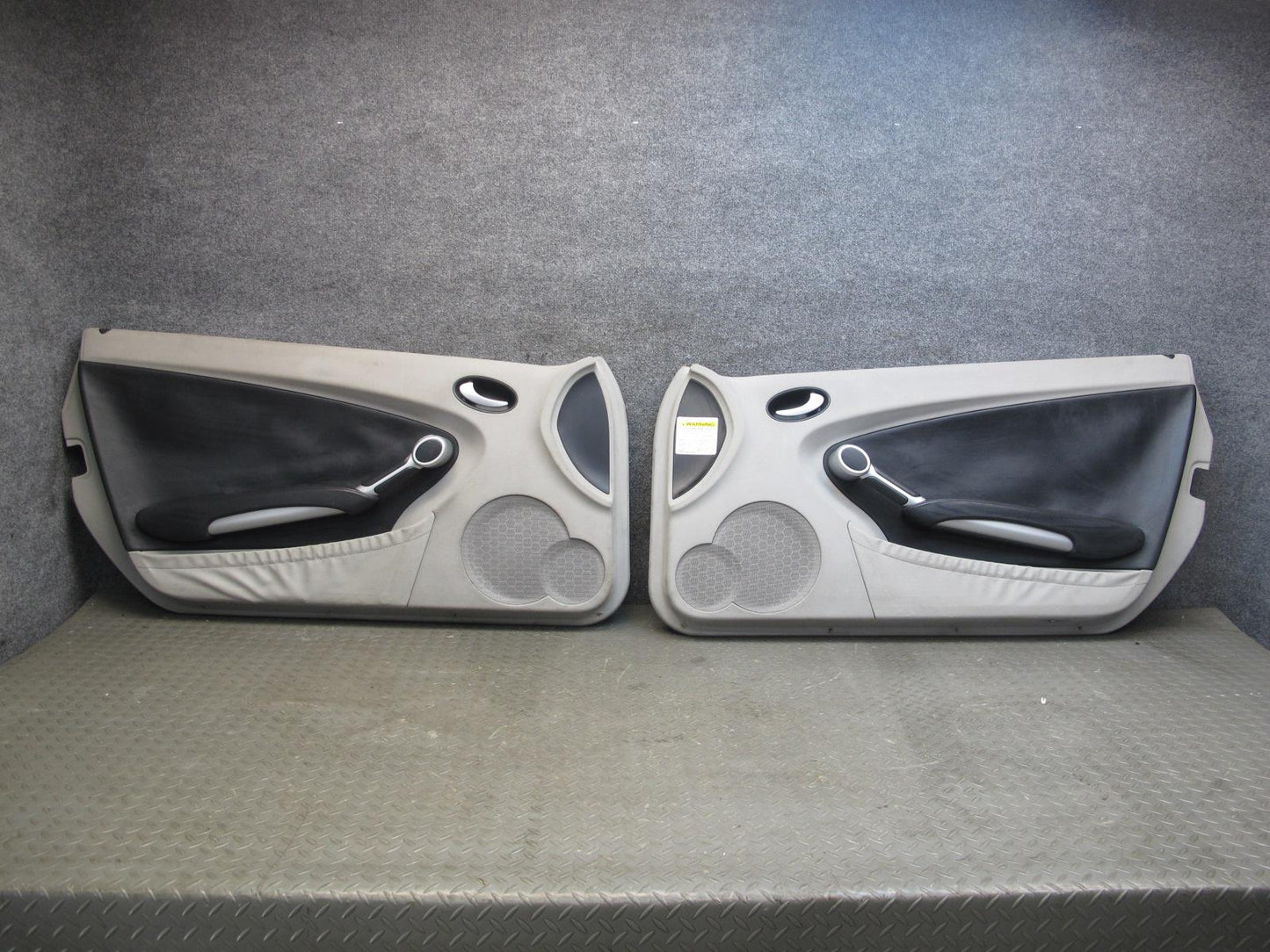 05-07 Mercedes R171 SLK55 AMG Set of 2 Door Interior Trim Cover Panel OEM
