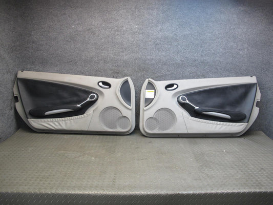 05-07 Mercedes R171 SLK55 AMG Set of 2 Door Interior Trim Cover Panel OEM