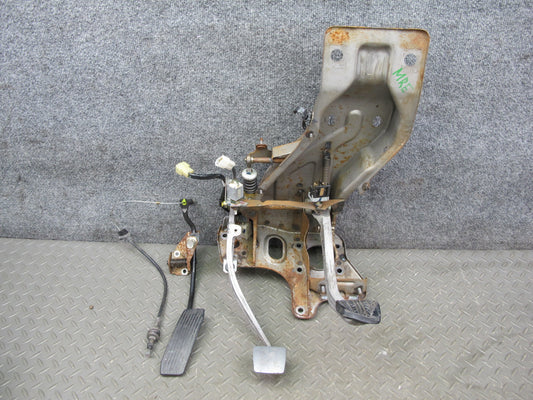 86-88 Mazda RX7 FC3S M/T Gas Acceleration Brake Clutch Pedal Set OEM