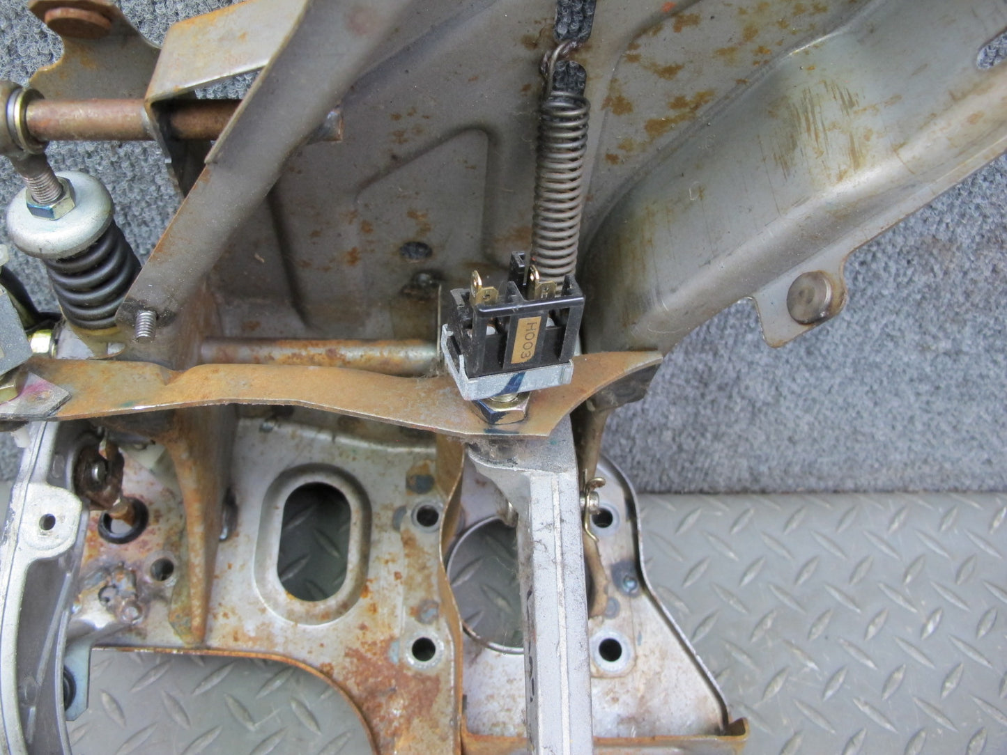 86-88 Mazda RX7 FC3S M/T Gas Acceleration Brake Clutch Pedal Set OEM