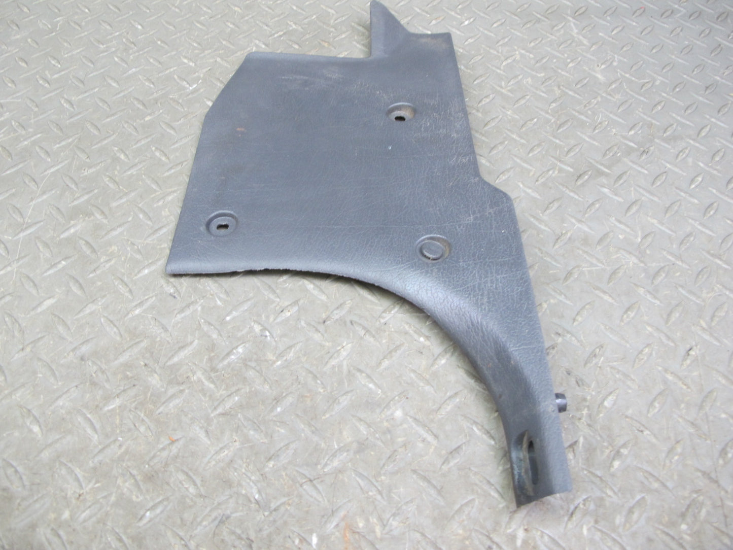 88-91 Mazda RX7 FC3S Convertible Front Left & Right Kick Trim Panel Set Gray OEM