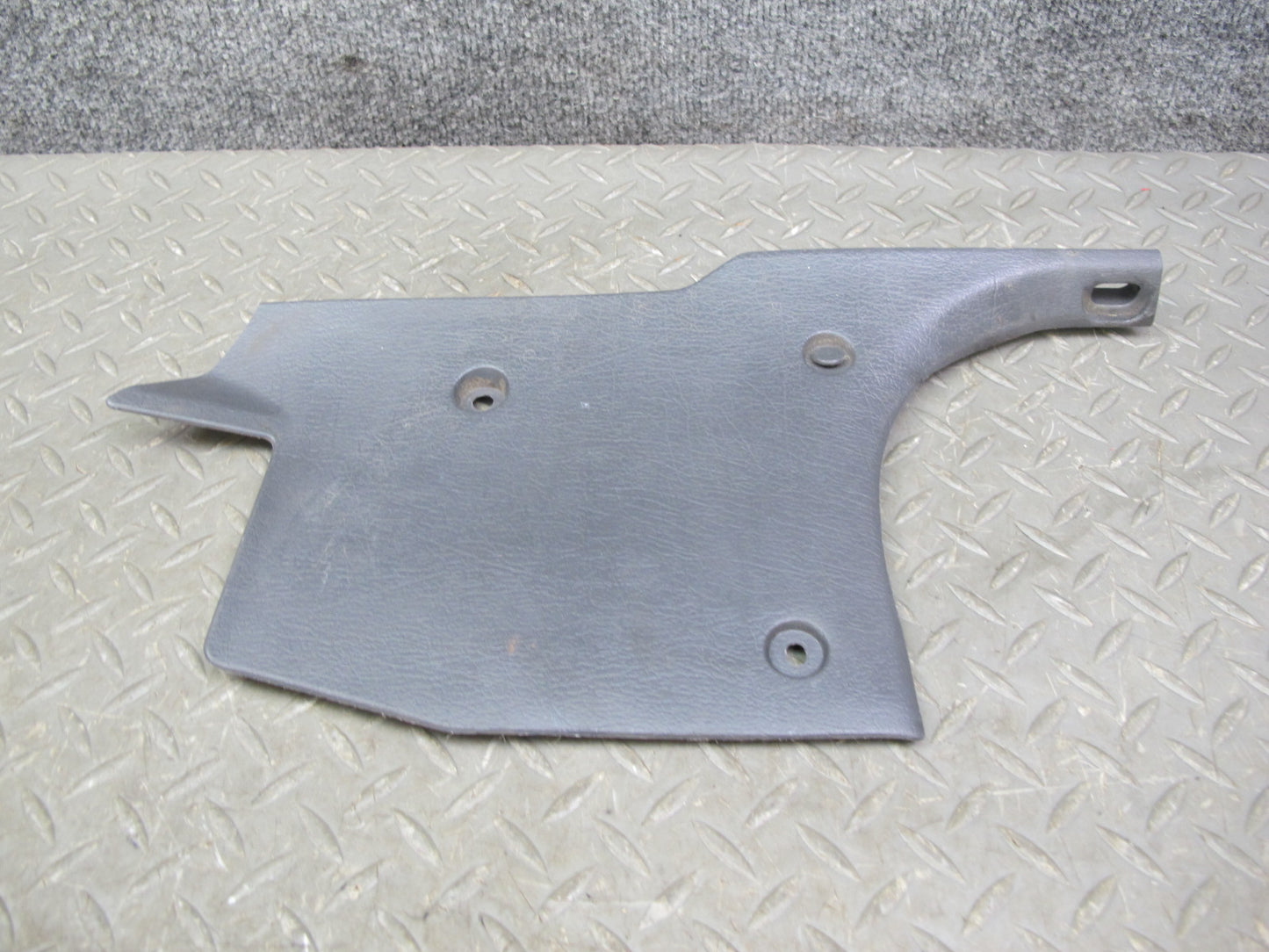 88-91 Mazda RX7 FC3S Convertible Front Left & Right Kick Trim Panel Set Gray OEM