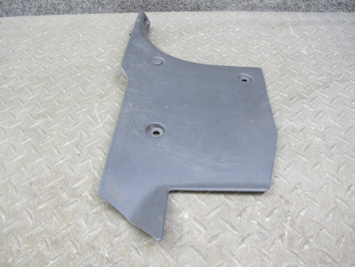 88-91 Mazda RX7 FC3S Convertible Front Left & Right Kick Trim Panel Set Gray OEM