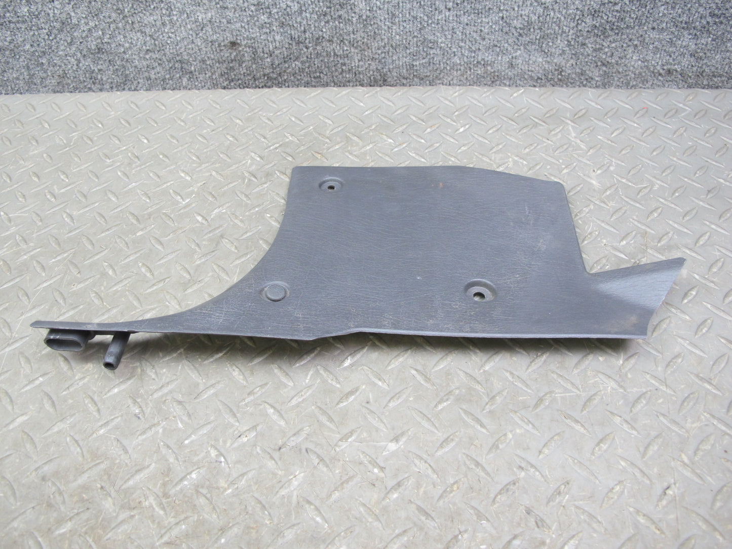 88-91 Mazda RX7 FC3S Convertible Front Left & Right Kick Trim Panel Set Gray OEM