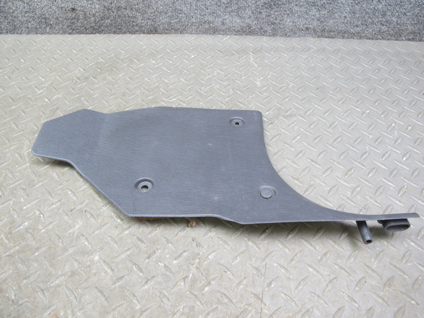 88-91 Mazda RX7 FC3S Convertible Front Left & Right Kick Trim Panel Set Gray OEM