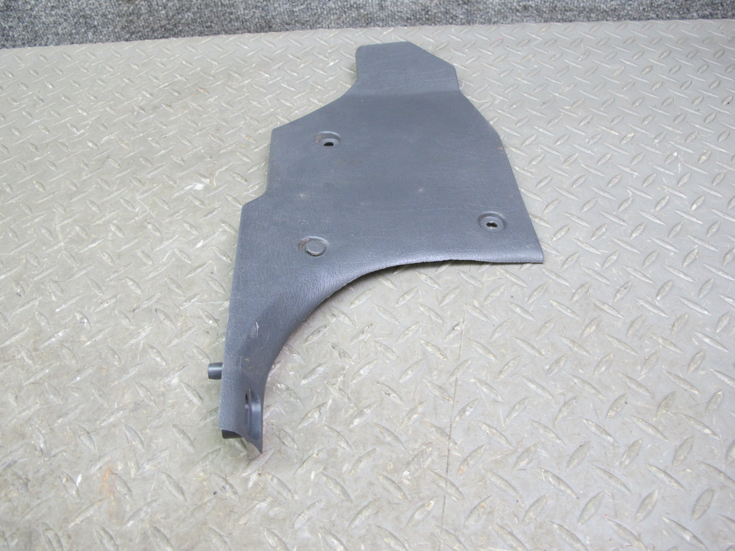 88-91 Mazda RX7 FC3S Convertible Front Left & Right Kick Trim Panel Set Gray OEM