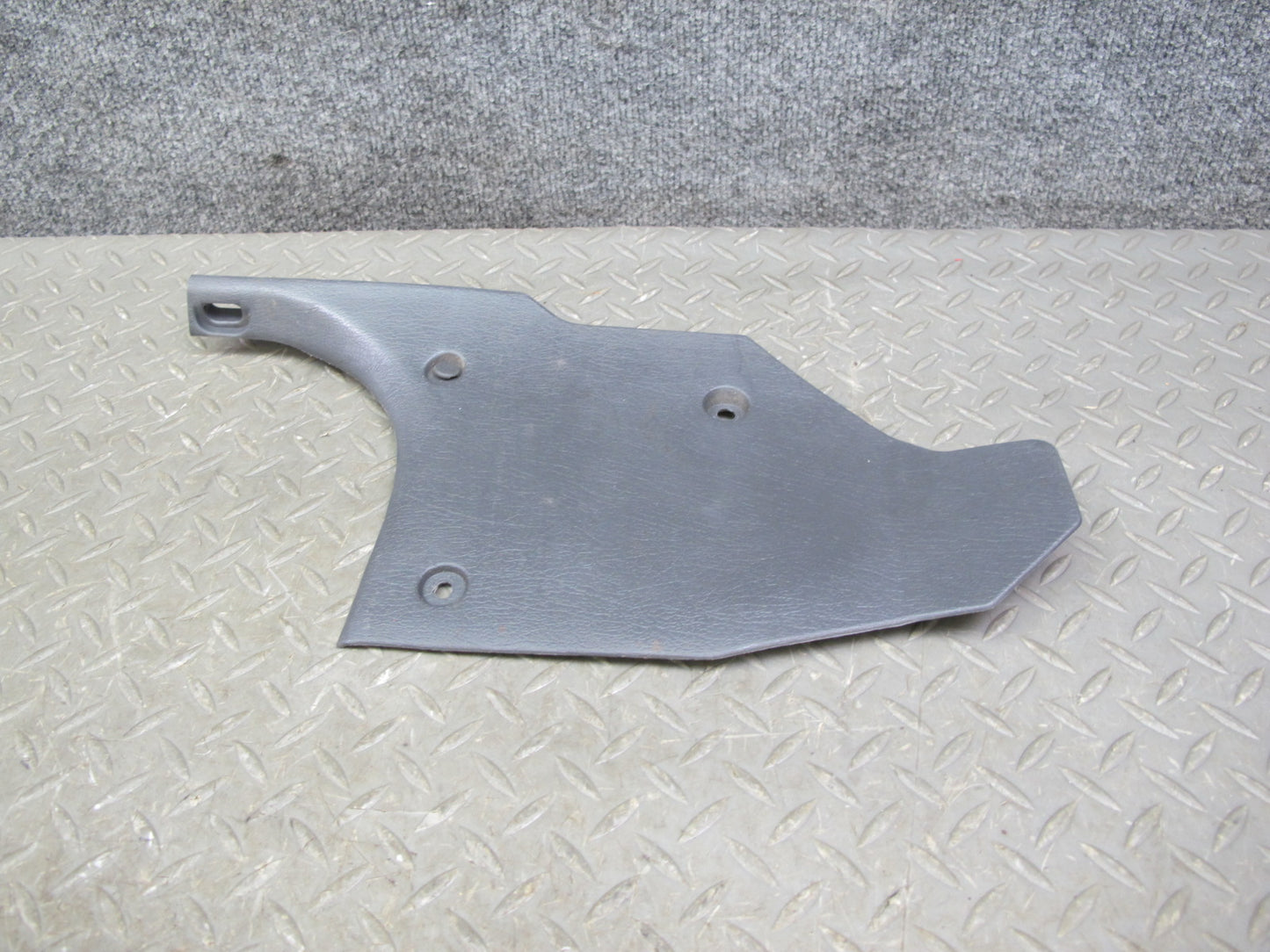 88-91 Mazda RX7 FC3S Convertible Front Left & Right Kick Trim Panel Set Gray OEM