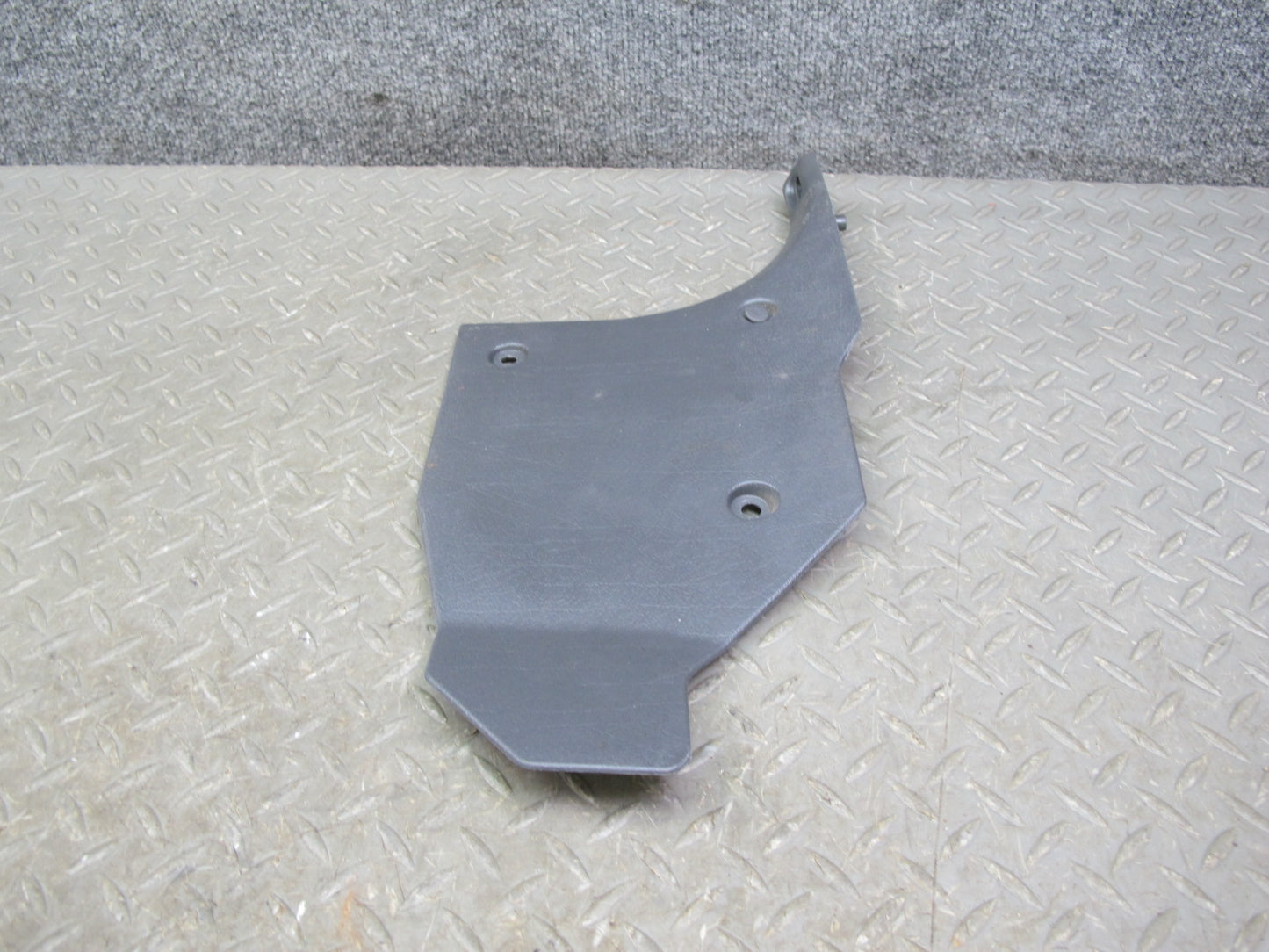 88-91 Mazda RX7 FC3S Convertible Front Left & Right Kick Trim Panel Set Gray OEM