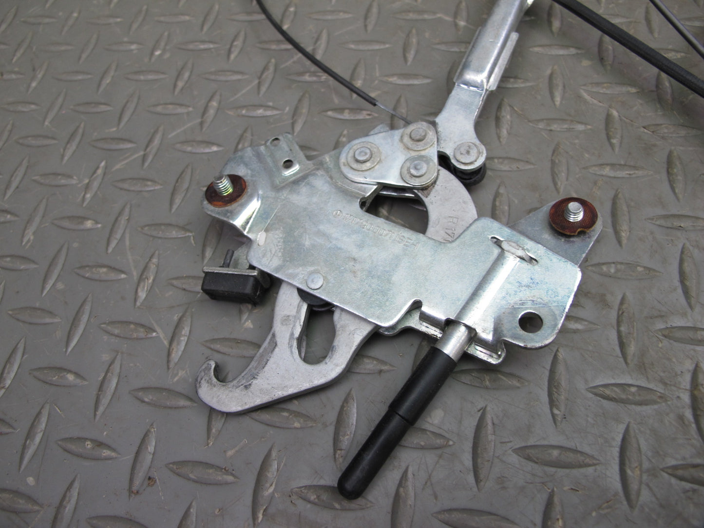 05-11 Mercedes R171 SLK TOP Roof Hydraulic Linkage w Cable & Lock Latch Set OEM