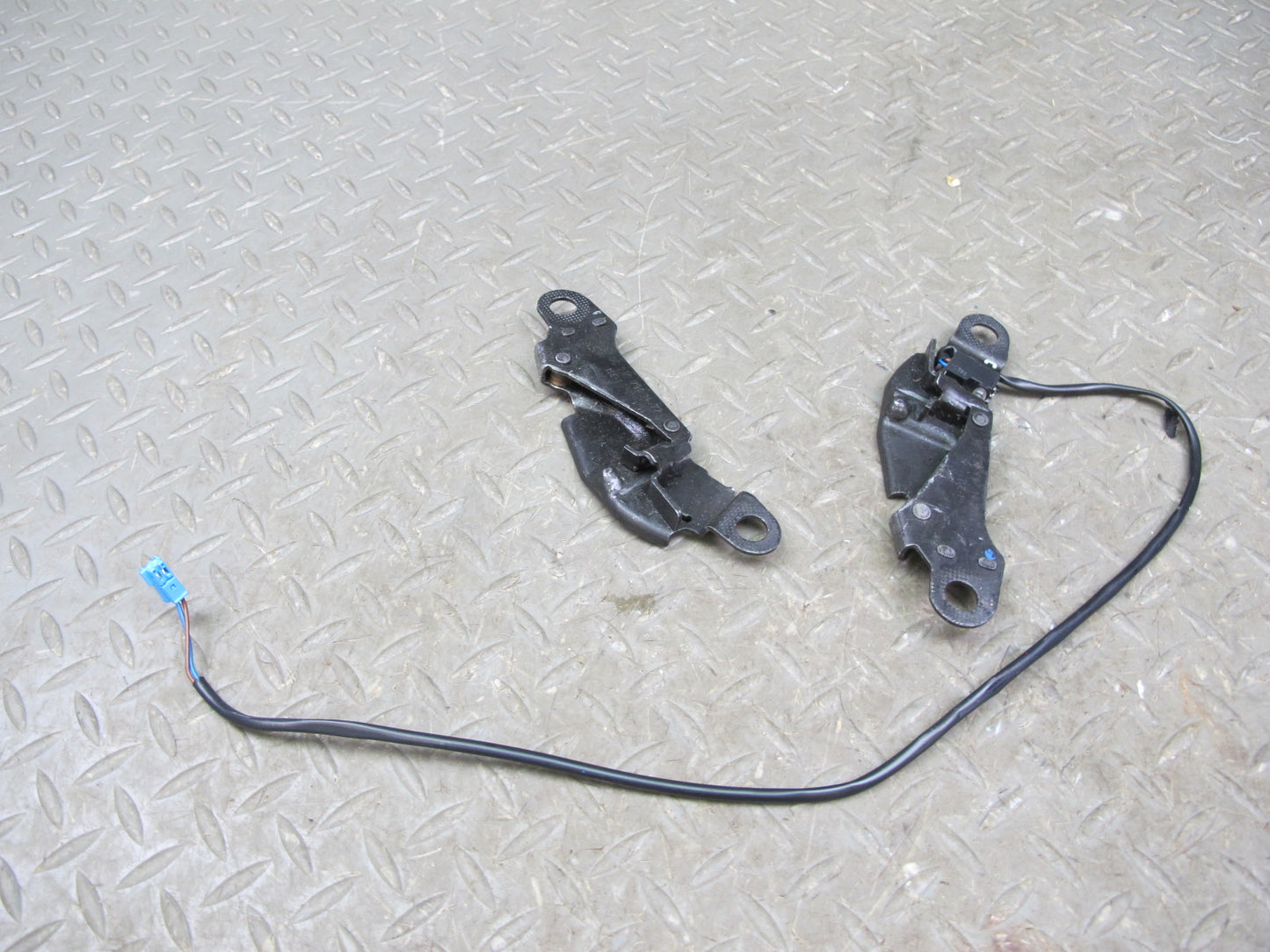 05-11 Mercedes R171 SLK TOP Roof Hydraulic Linkage w Cable & Lock Latch Set OEM
