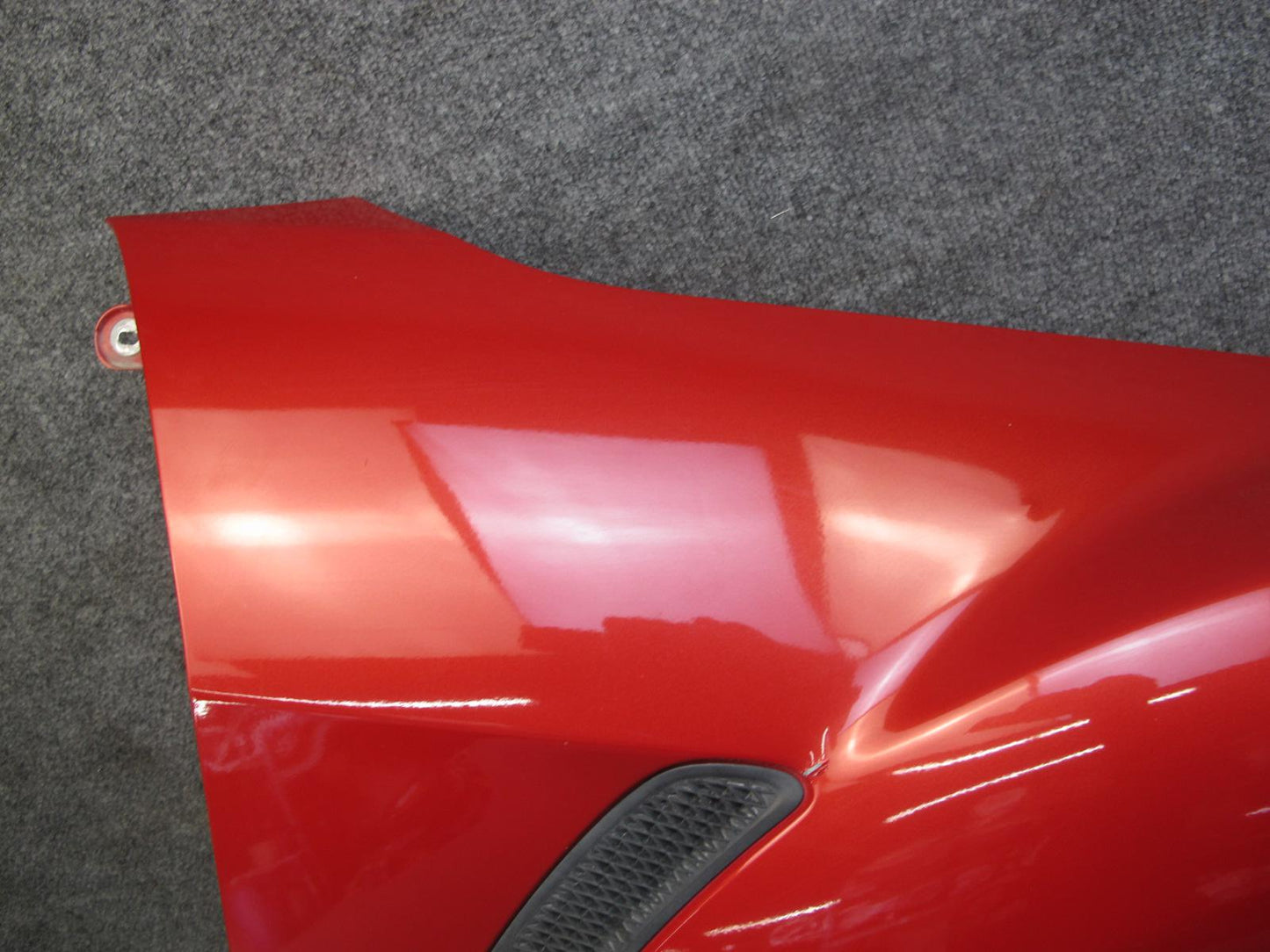 04-08 Mazda RX8 Front Right Passenger Side Fender Shell Panel Cover RED OEM