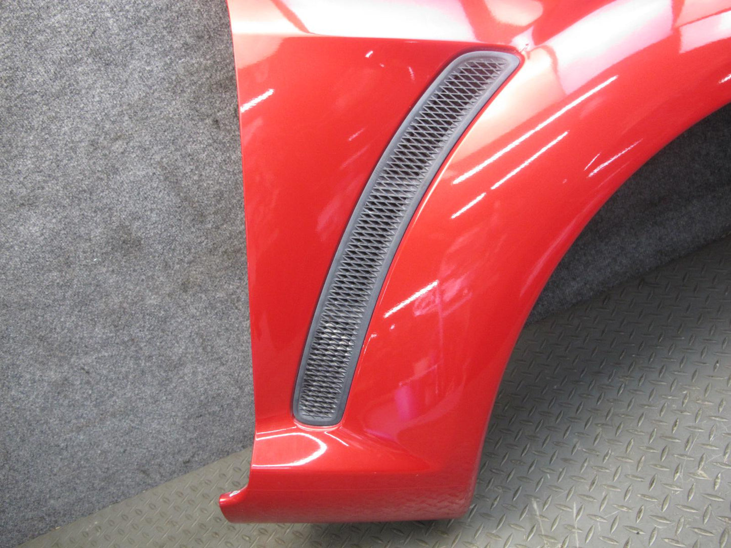 04-08 Mazda RX8 Front Right Passenger Side Fender Shell Panel Cover RED OEM
