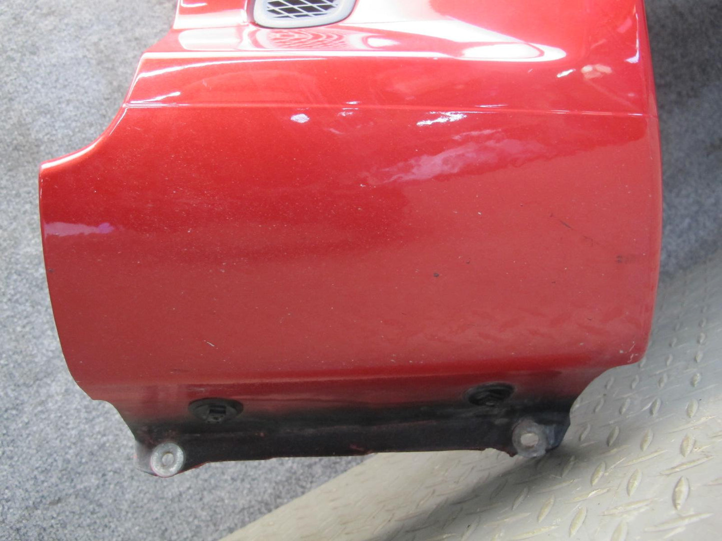 04-08 Mazda RX8 Front Right Passenger Side Fender Shell Panel Cover RED OEM