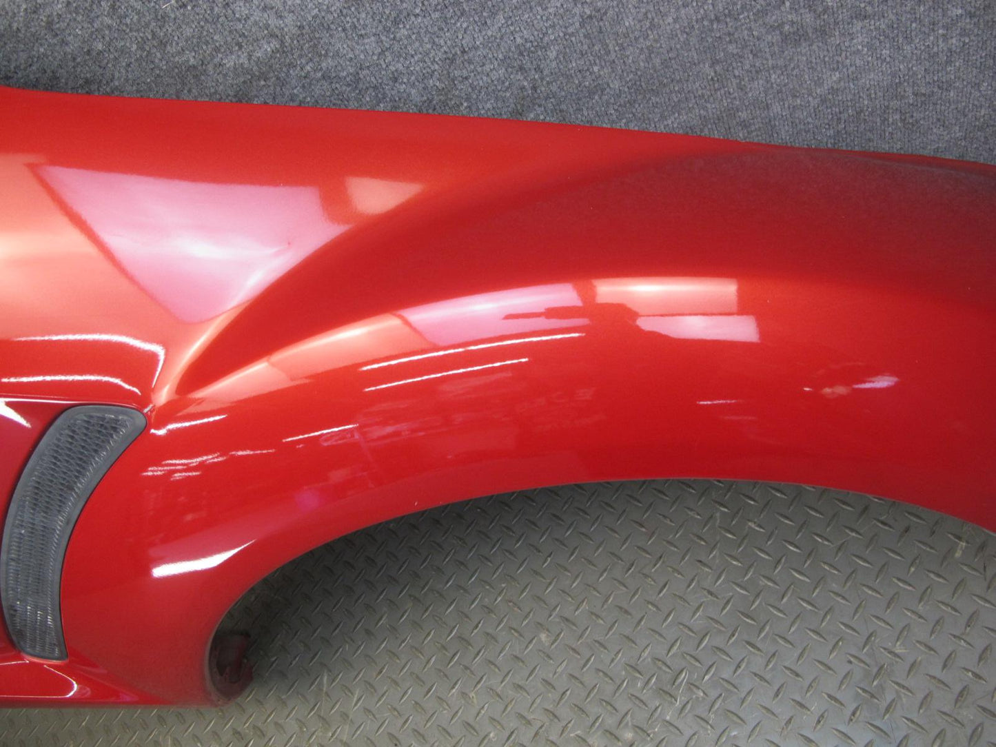 04-08 Mazda RX8 Front Right Passenger Side Fender Shell Panel Cover RED OEM