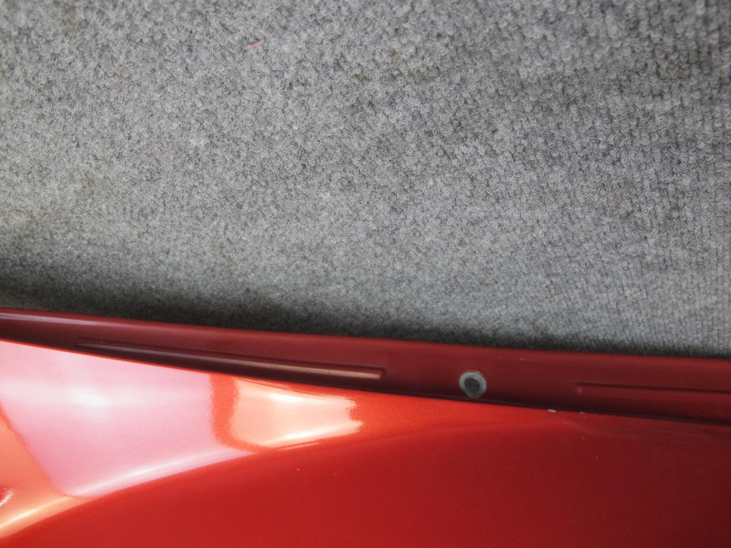 04-08 Mazda RX8 Front Right Passenger Side Fender Shell Panel Cover RED OEM