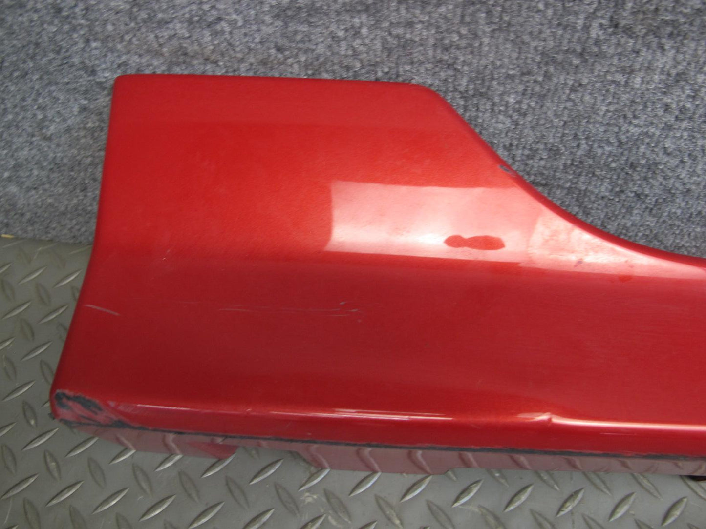 04-08 Mazda RX8 Side Skirt Rocker Panel Molding Set of 2 RED OEM