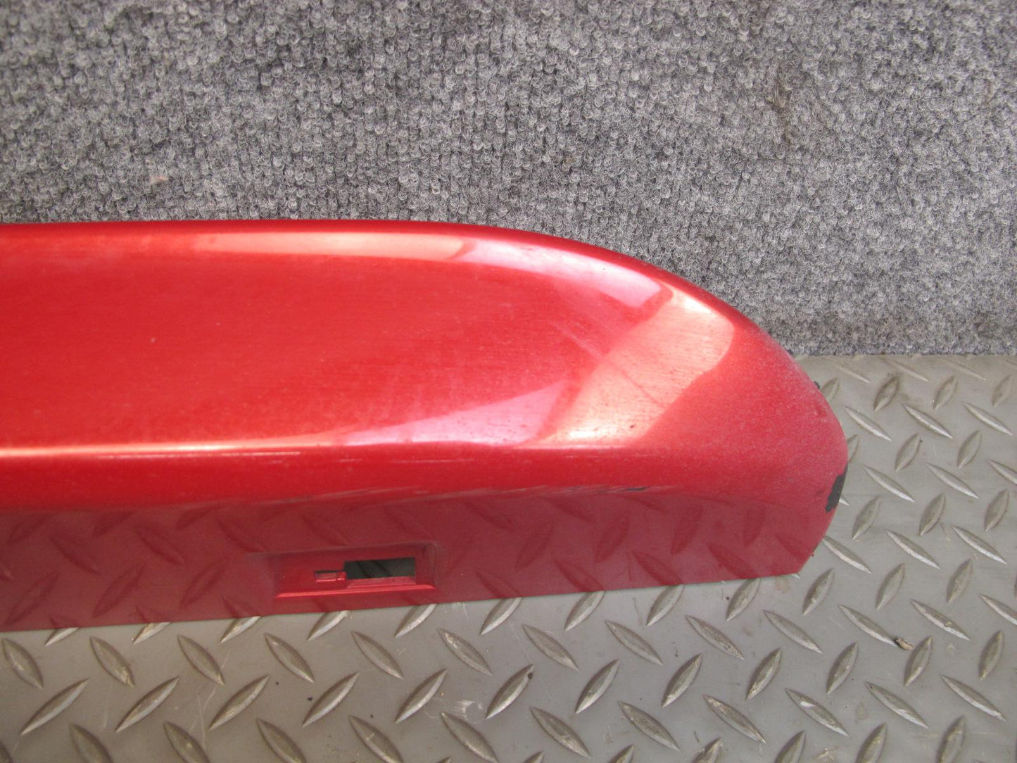 04-08 Mazda RX8 Side Skirt Rocker Panel Molding Set of 2 RED OEM