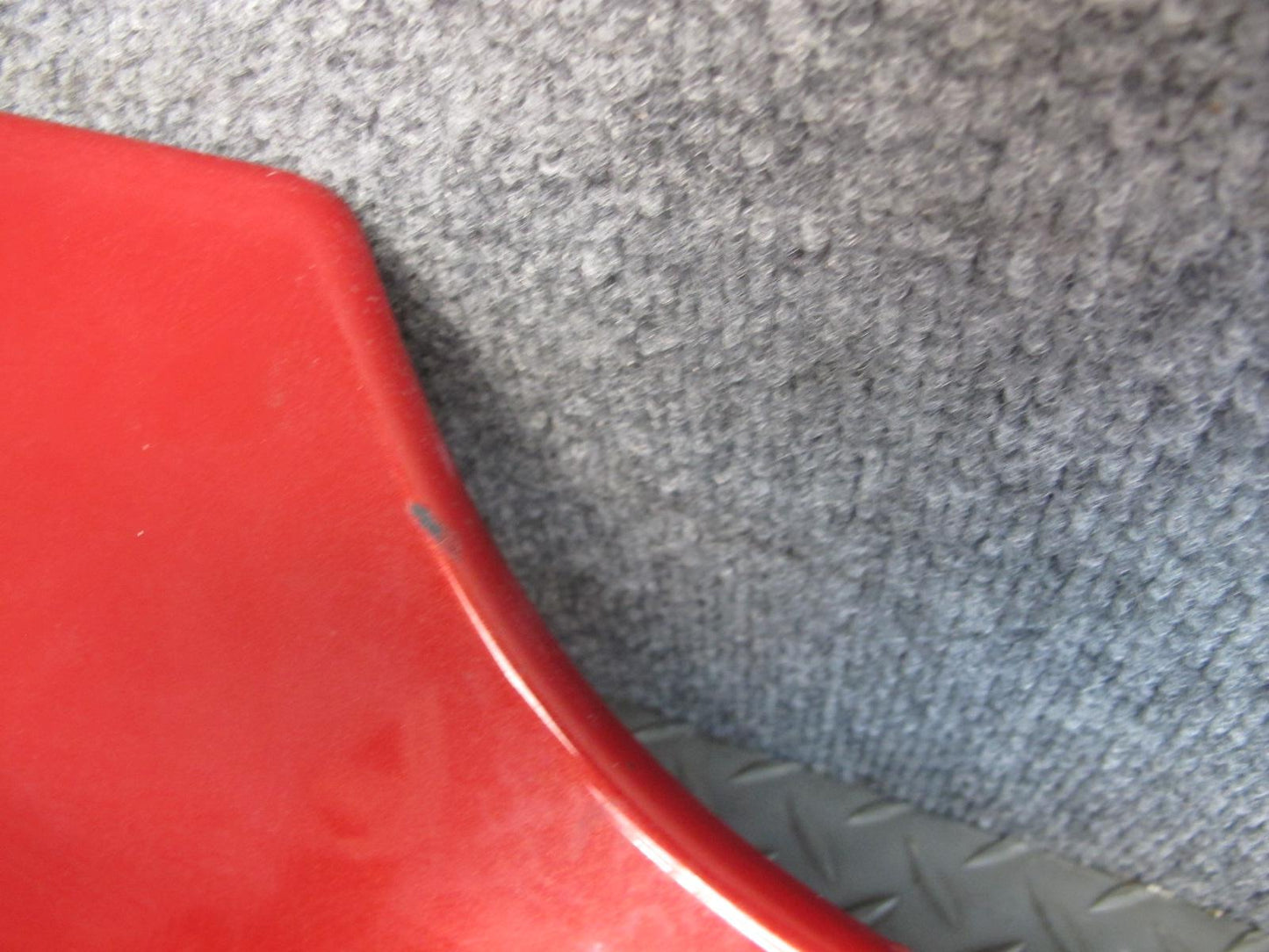 04-08 Mazda RX8 Side Skirt Rocker Panel Molding Set of 2 RED OEM