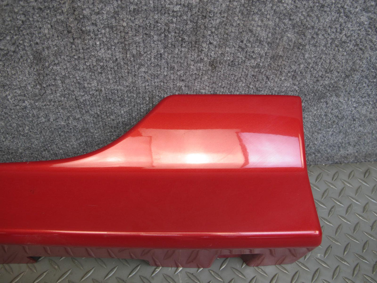 04-08 Mazda RX8 Side Skirt Rocker Panel Molding Set of 2 RED OEM
