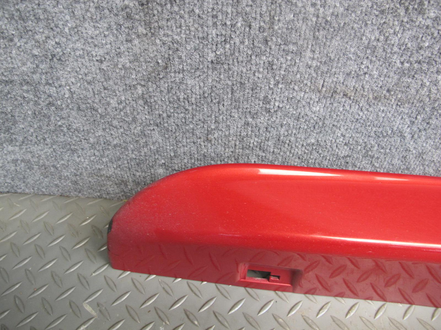 04-08 Mazda RX8 Side Skirt Rocker Panel Molding Set of 2 RED OEM