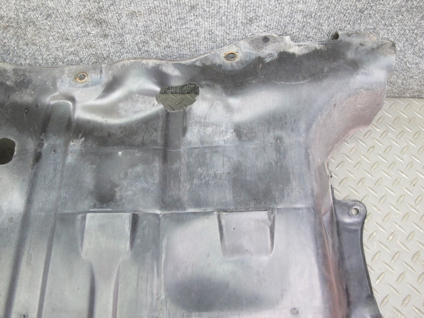 86-91 Mazda RX7 FC3S Front Under Engine Lower Splash Shield Guard Cover OEM