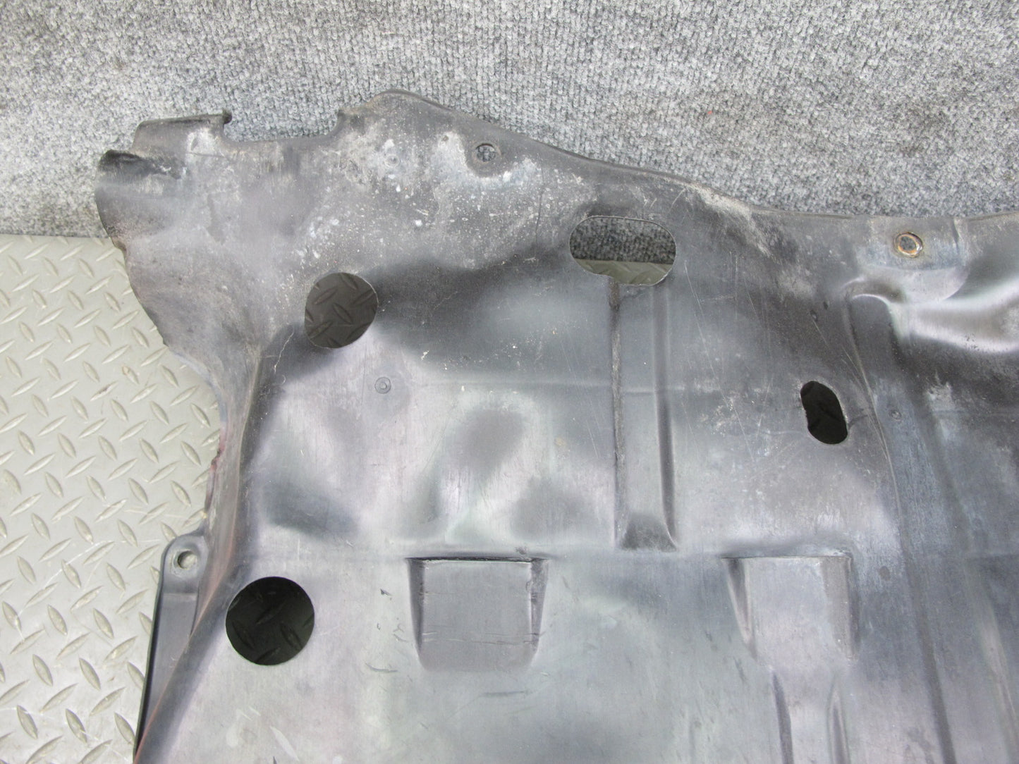 86-91 Mazda RX7 FC3S Front Under Engine Lower Splash Shield Guard Cover OEM