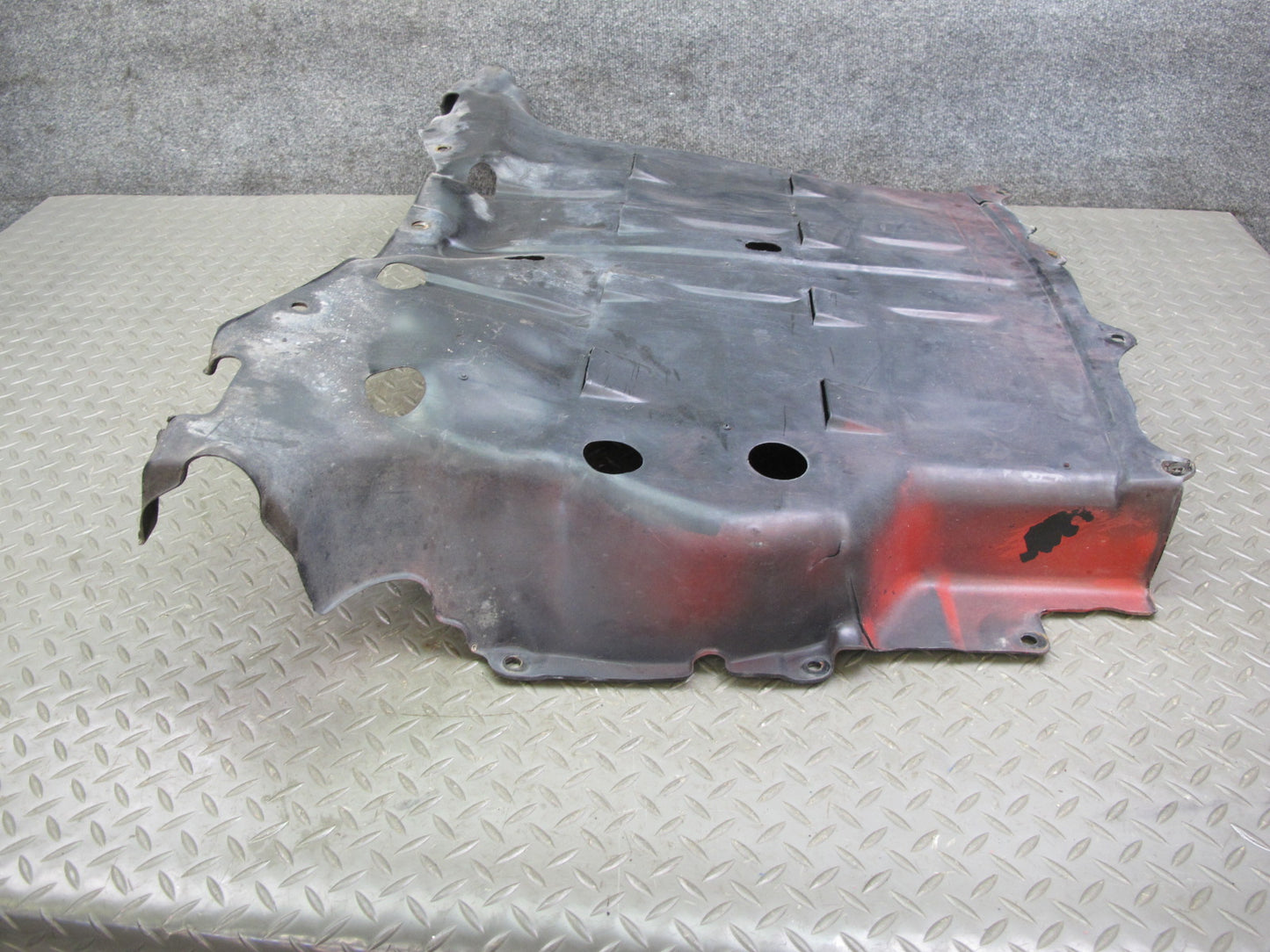 86-91 Mazda RX7 FC3S Front Under Engine Lower Splash Shield Guard Cover OEM