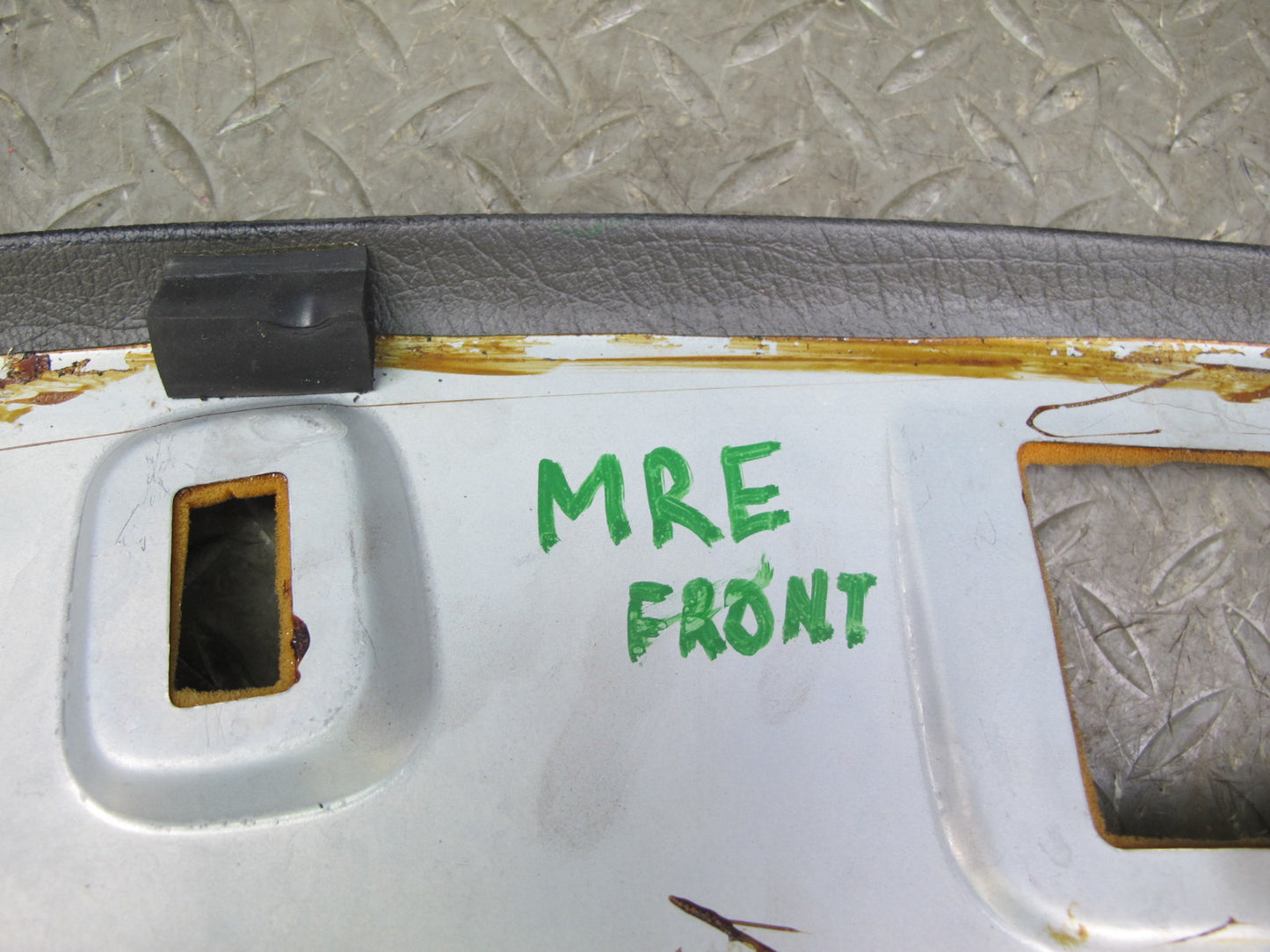 88-91 Mazda RX7 Convertible Set of 2 Front & Rear Headliner Trim Cover Gray OEM