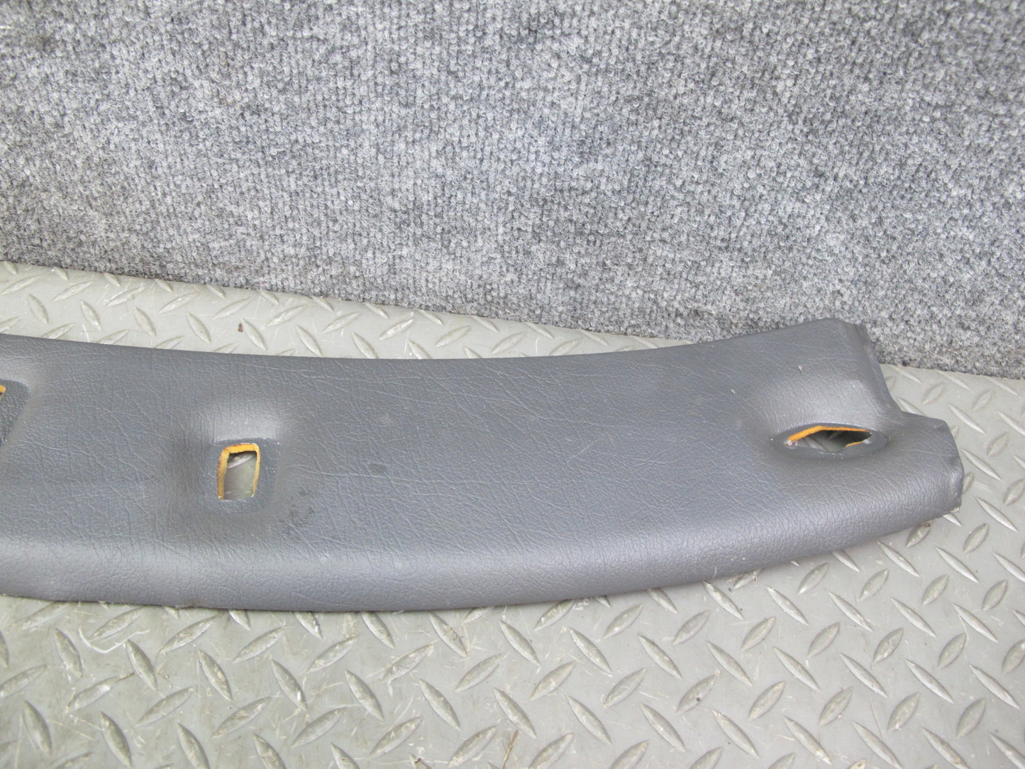 88-91 Mazda RX7 Convertible Set of 2 Front & Rear Headliner Trim Cover Gray OEM