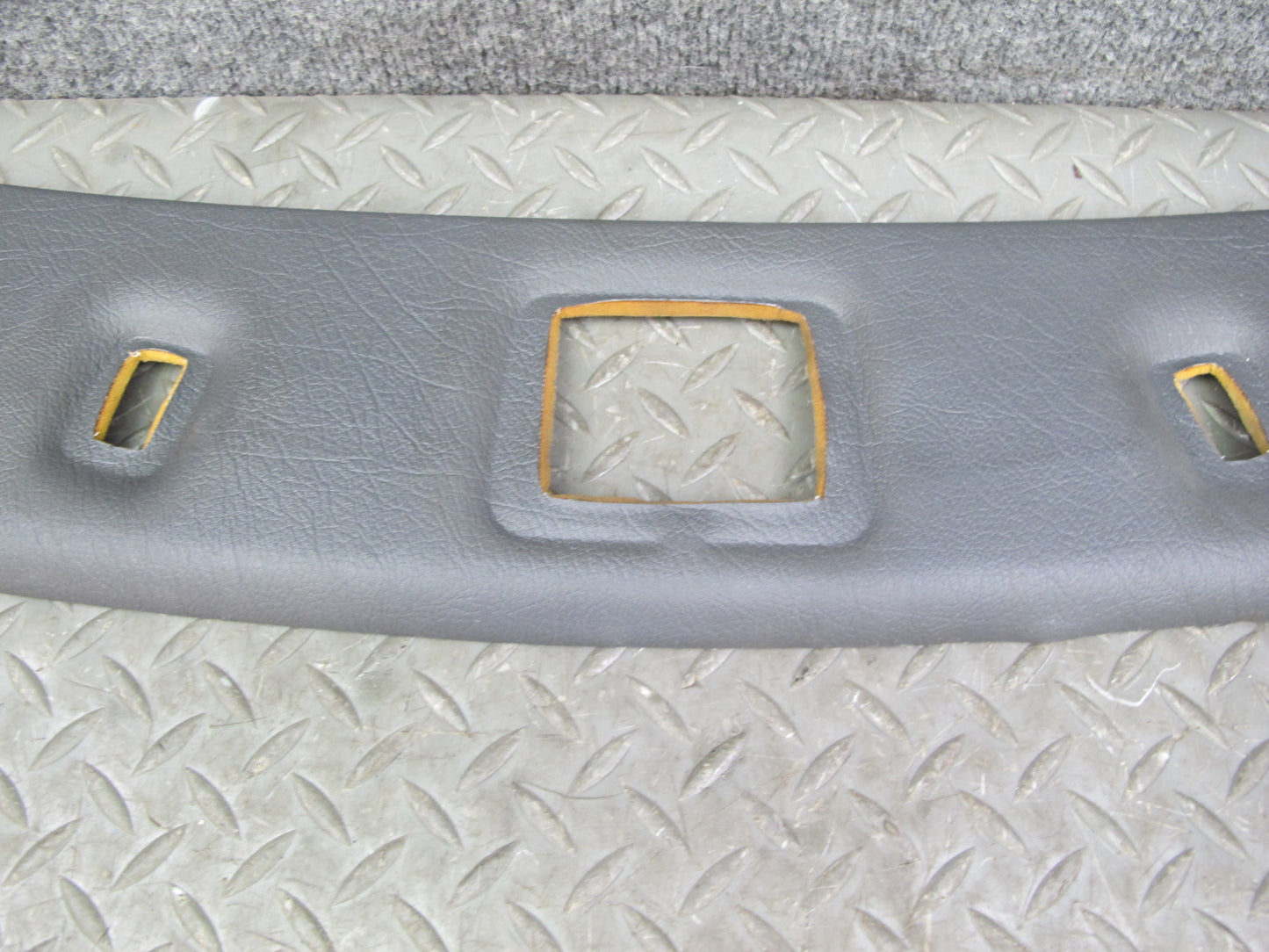 88-91 Mazda RX7 Convertible Set of 2 Front & Rear Headliner Trim Cover Gray OEM
